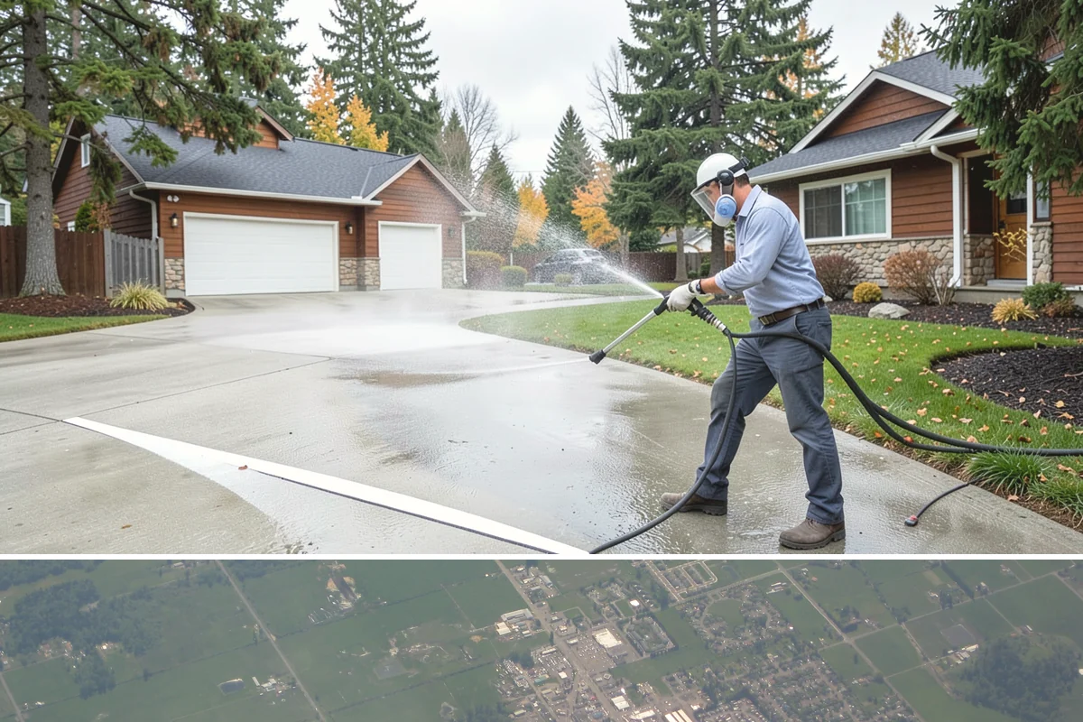 Post-Storm Roof Cleaning in Enumclaw, King County, WA - Schedule promptly after any windstorm, ideally within days before trapped debris begins driving moss growth.