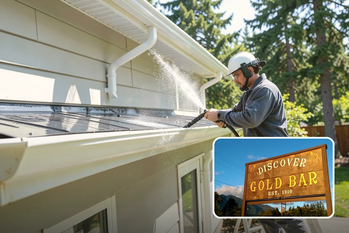 Post-Storm Roof Cleaning in Gold Bar, Snohomish County, WA - Removes storm-dropped branches and conifer needles from the roof