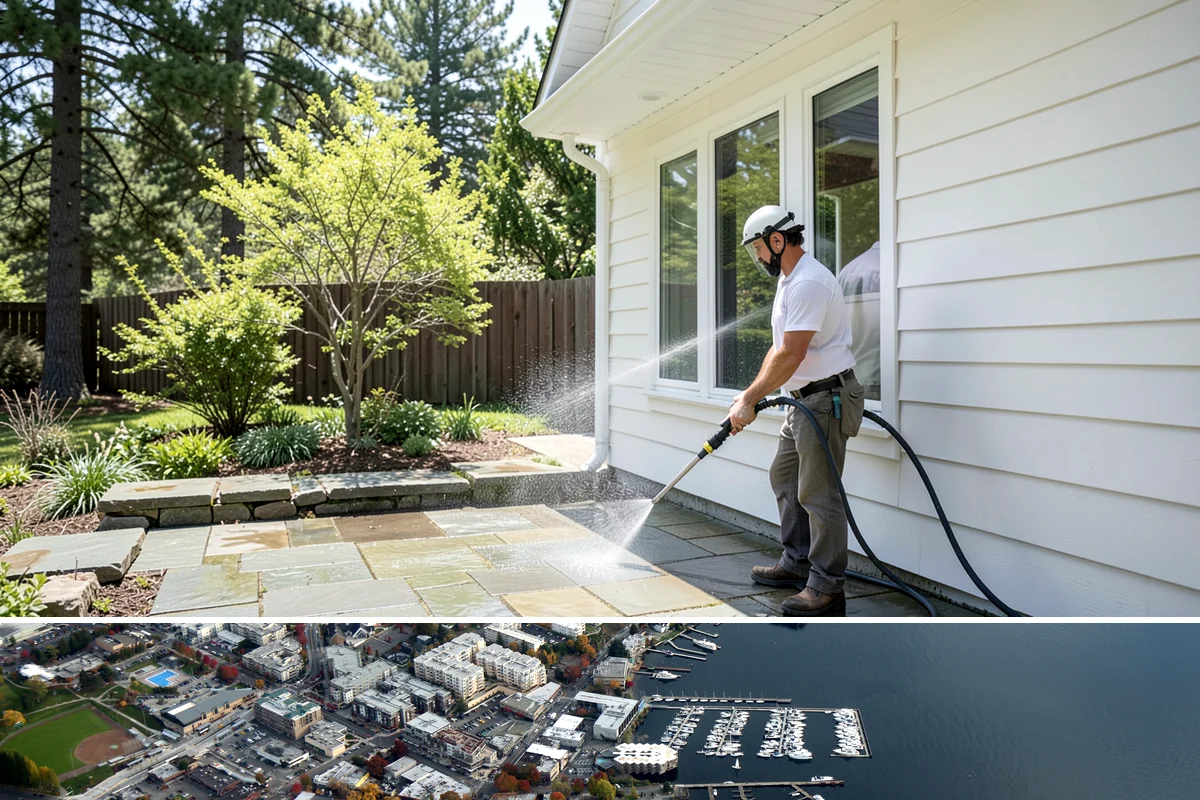 Post-Storm Roof Cleaning in Kirkland, King County, WA - Schedule promptly after any windstorm, ideally within days before trapped debris begins driving moss growth.