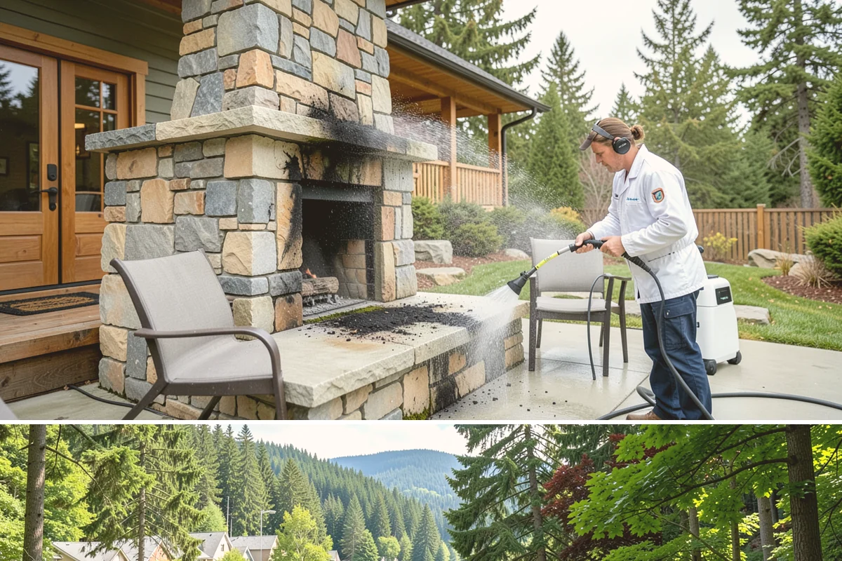 Post-Storm Roof Cleaning in Lake Forest Park, King County, WA - Schedule promptly after any windstorm, ideally within days before trapped debris begins driving moss growth.