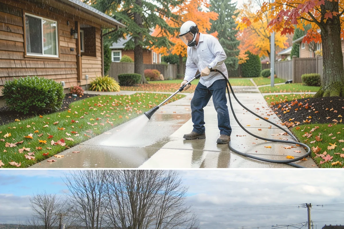 Post-Storm Roof Cleaning in Langley, Island County, WA - Schedule promptly after any windstorm, ideally within days before trapped debris begins driving moss growth.