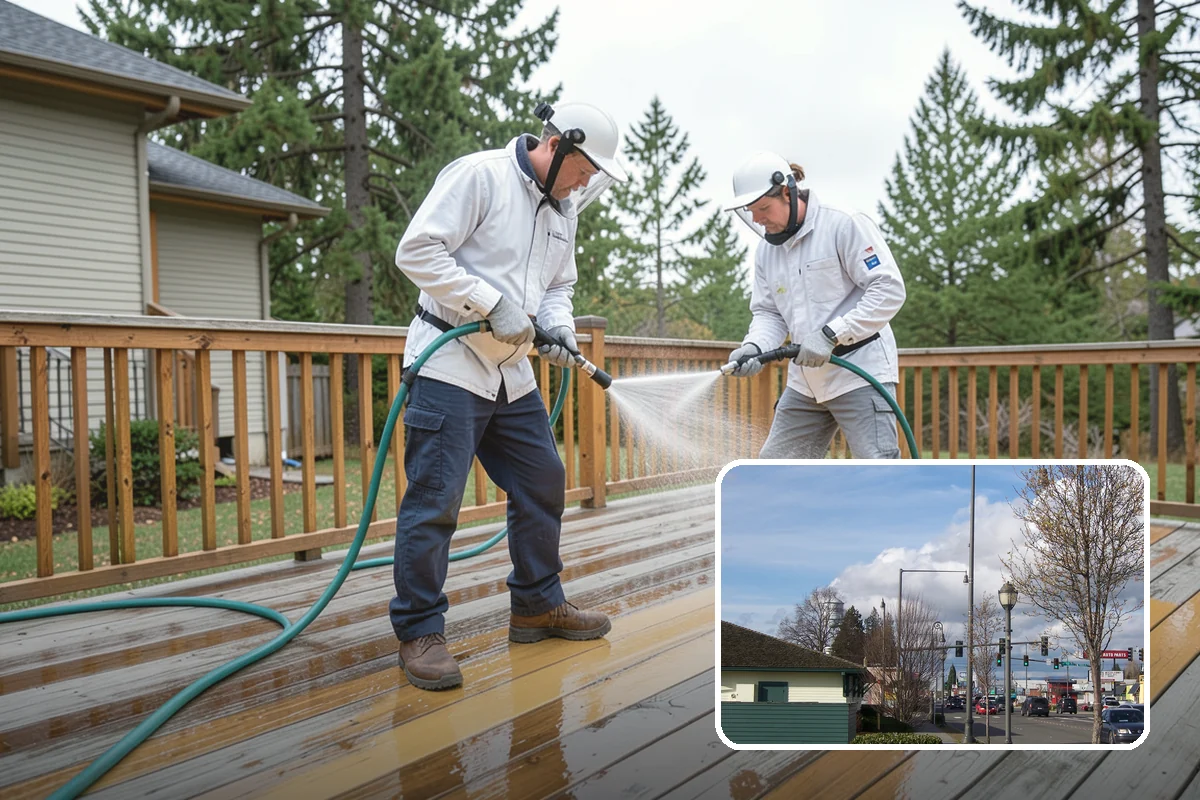 Post-Storm Roof Cleaning in Marysville, Snohomish County, WA - Removes storm-dropped branches and conifer needles from the roof