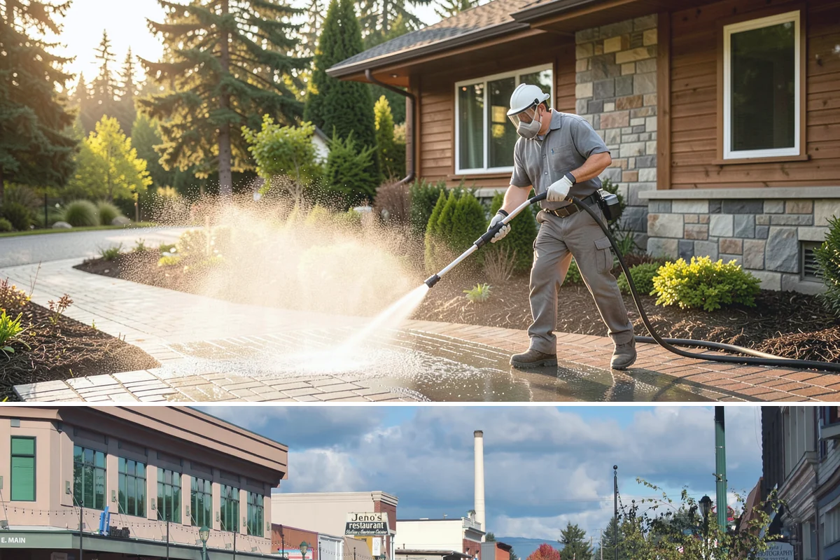 Post-Storm Roof Cleaning in Monroe, Snohomish County, WA - Schedule promptly after any windstorm, ideally within days before trapped debris begins driving moss growth.