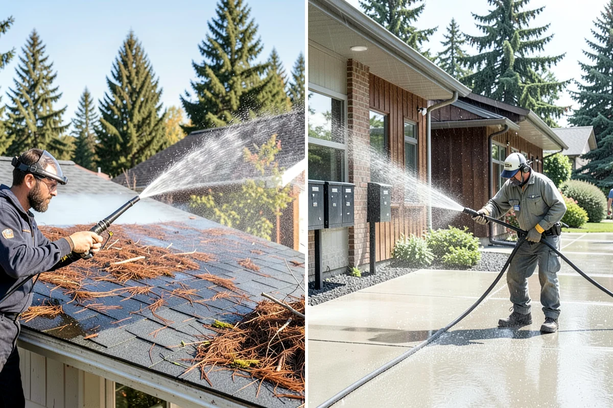 Post-Storm Roof Cleaning in Normandy Park, King County, WA - Inspect the roof for storm debris and damage