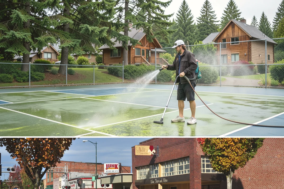 Post-Storm Roof Cleaning in Puyallup, Pierce County, WA - Schedule promptly after any windstorm, ideally within days before trapped debris begins driving moss growth.