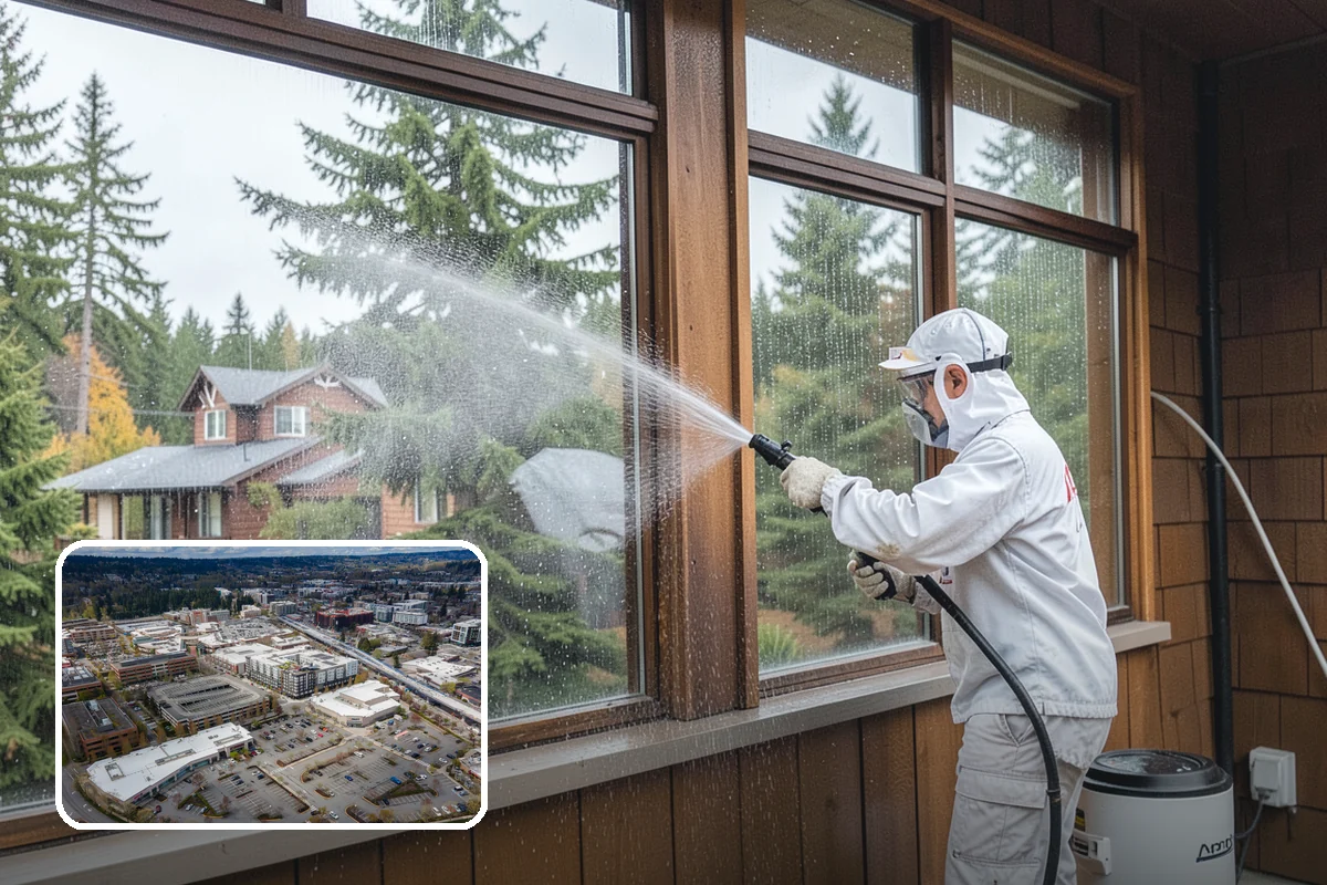 Post-Storm Roof Cleaning in Redmond, King County, WA - Removes storm-dropped branches and conifer needles from the roof