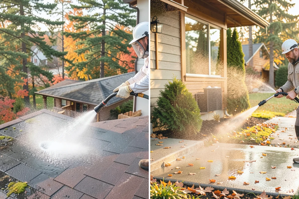 Post-Storm Roof Cleaning in Redmond, King County, WA - Inspect the roof for storm debris and damage