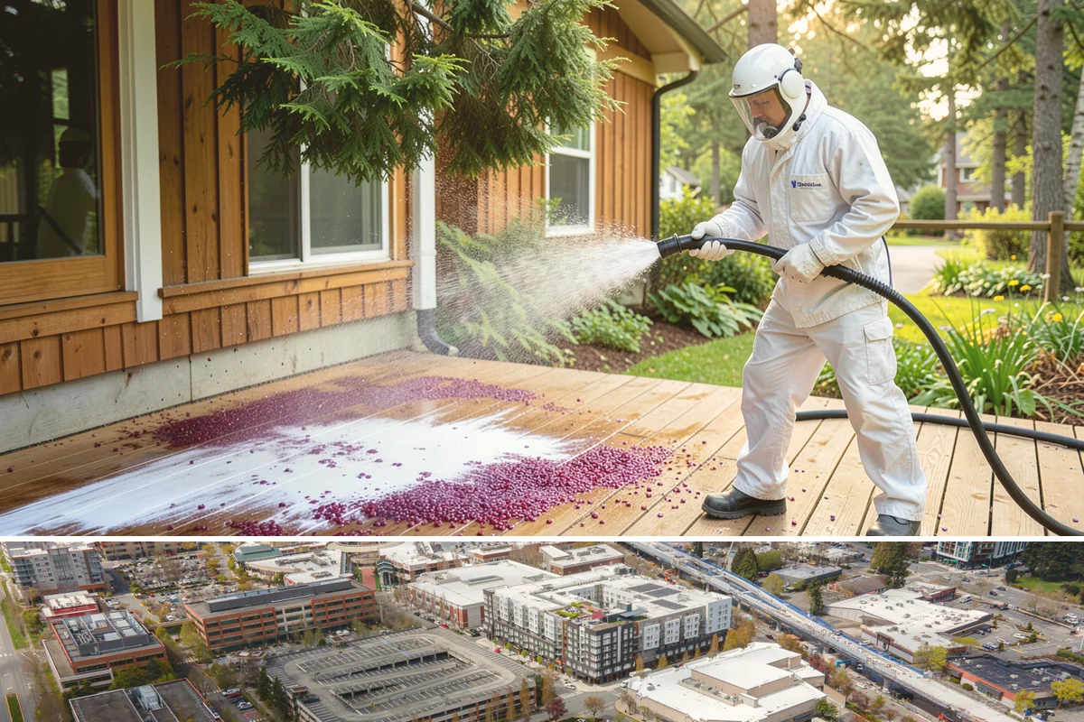 Post-Storm Roof Cleaning in Redmond, King County, WA - Schedule promptly after any windstorm, ideally within days before trapped debris begins driving moss growth.