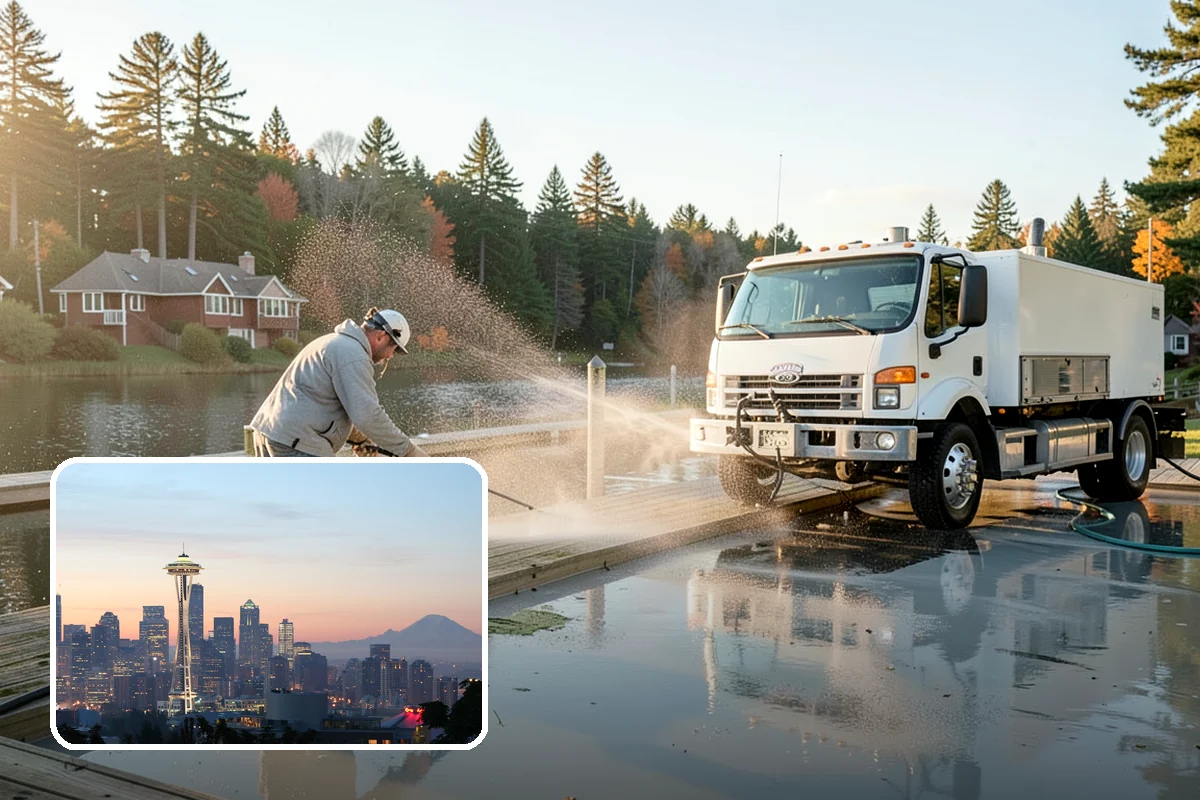 Post-Storm Roof Cleaning in Seattle, King County, WA - Removes storm-dropped branches and conifer needles from the roof