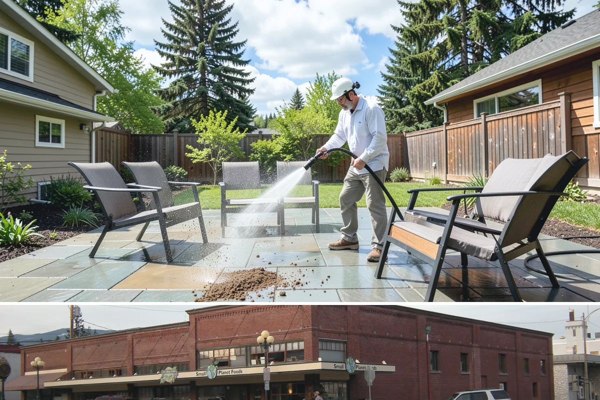 Post-Storm Roof Cleaning in Sedro-Woolley, Skagit County, WA - Schedule promptly after any windstorm, ideally within days before trapped debris begins driving moss growth.