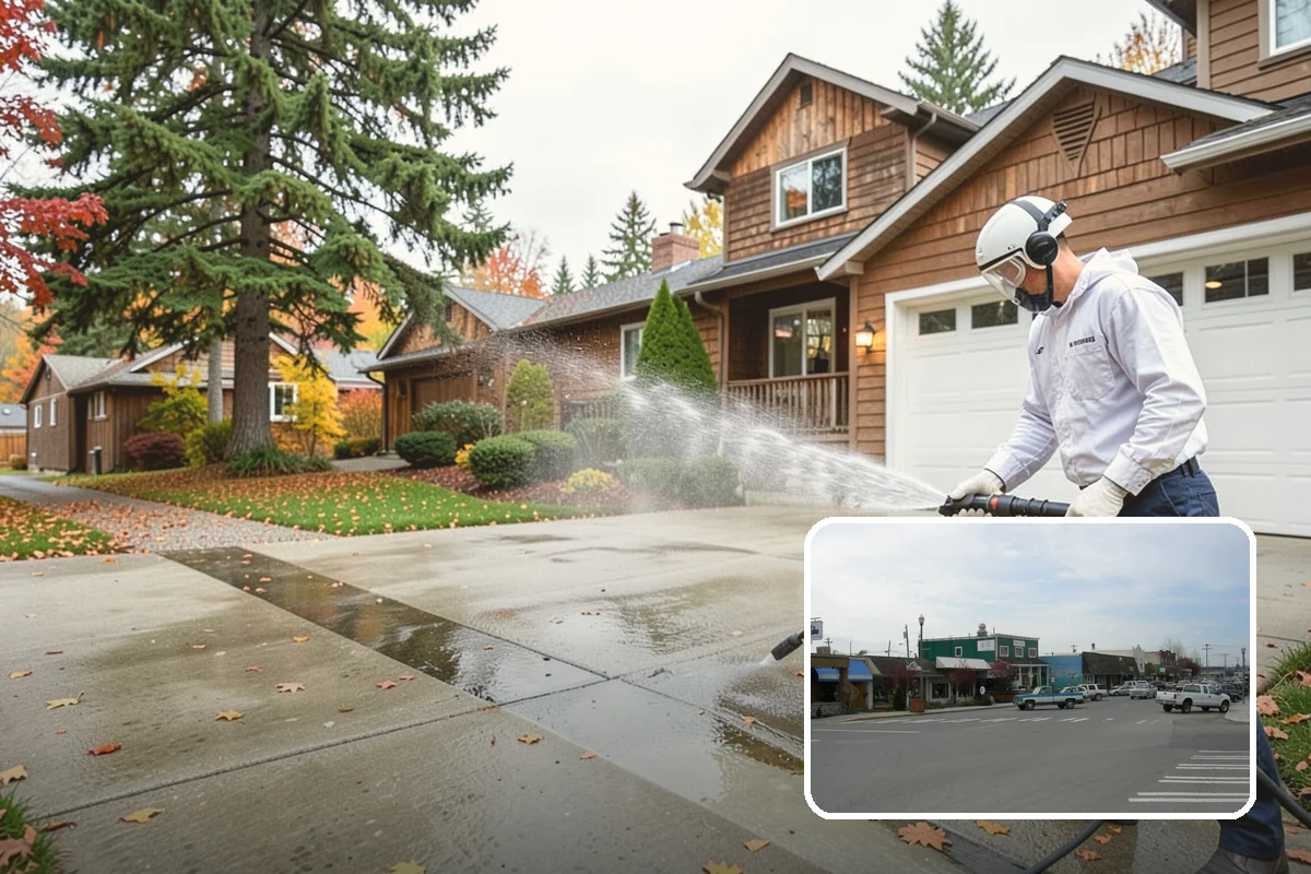 Post-Storm Roof Cleaning in Stanwood, Snohomish County, WA - Removes storm-dropped branches and conifer needles from the roof