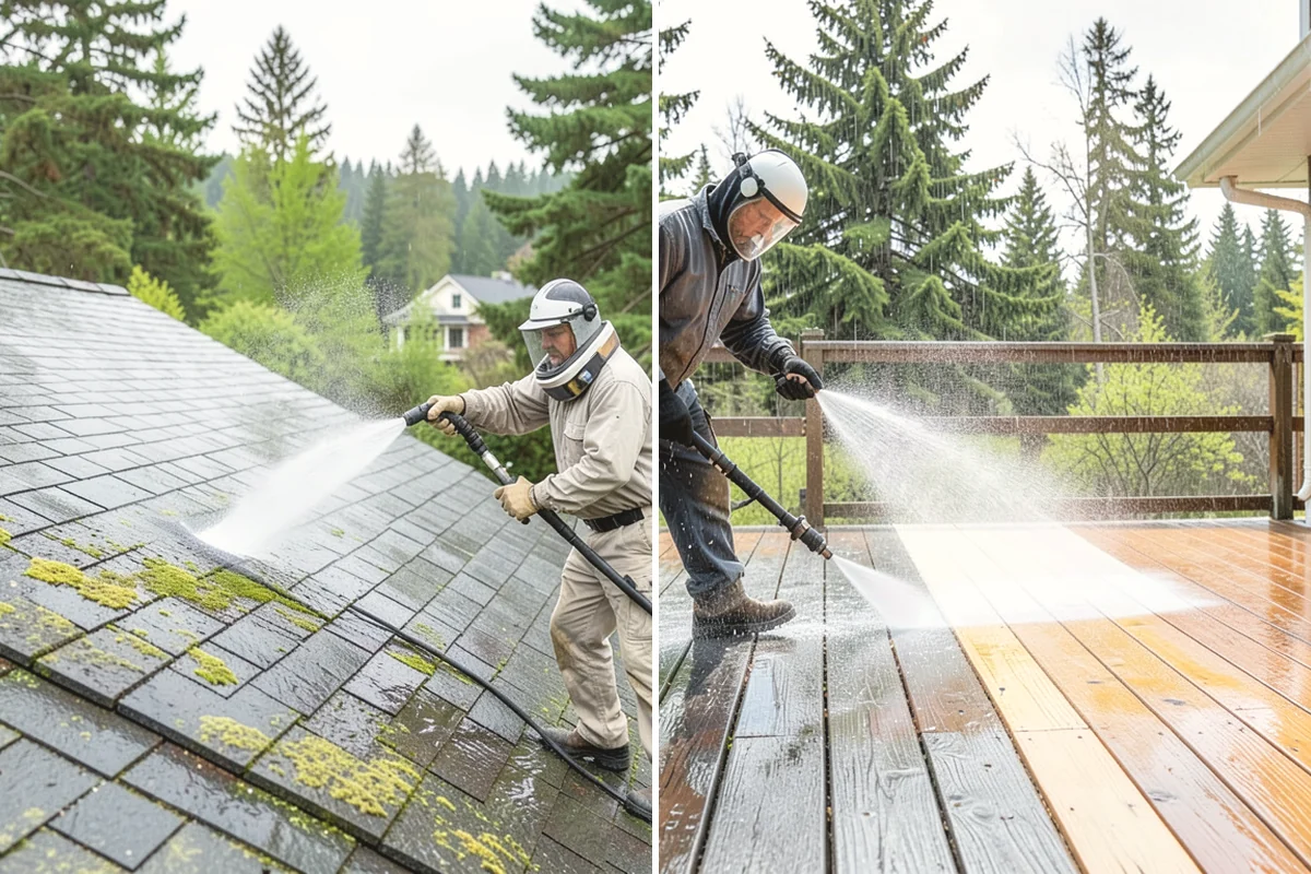 Post-Storm Roof Cleaning in University Place, Pierce County, WA - Inspect the roof for storm debris and damage