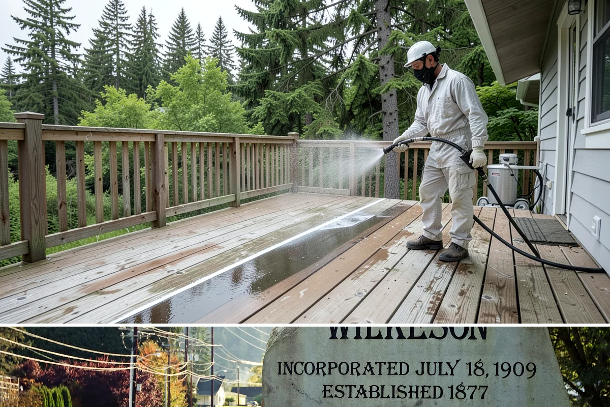 Post-Storm Roof Cleaning in Wilkeson, Pierce County, WA - Schedule promptly after any windstorm, ideally within days before trapped debris begins driving moss growth.