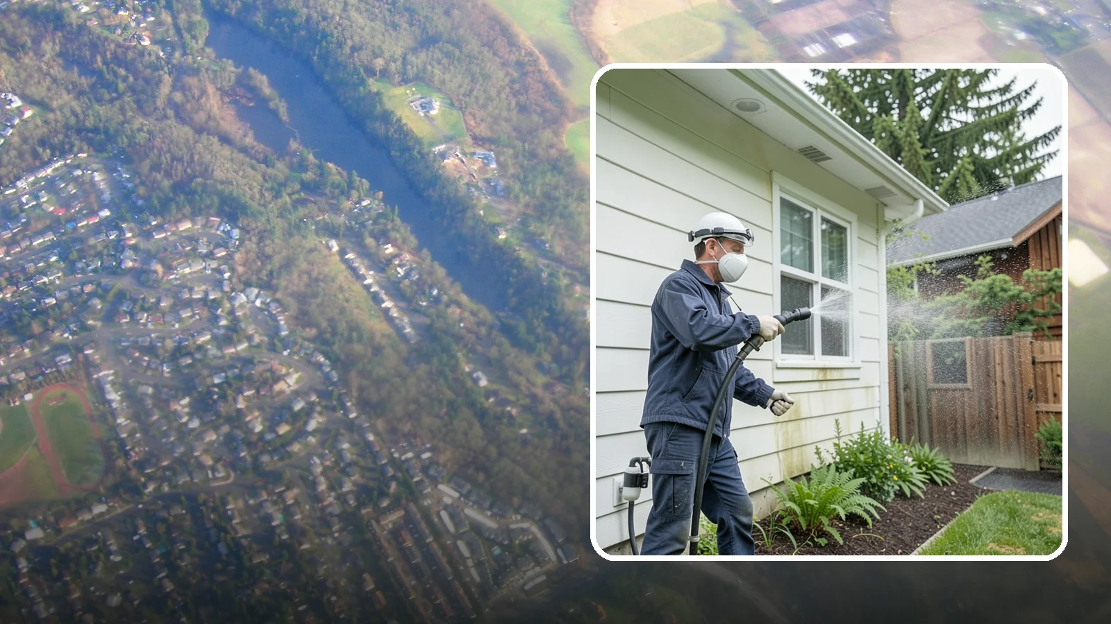 Pre-Sale Exterior Cleaning in Algona, King County, WA - Pre-sale exterior cleaning maximizes curb appeal before listing by removing the algae and grime that make a home look tired in...