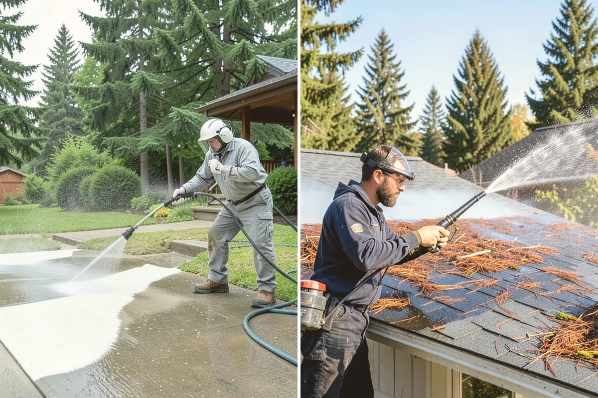 Pre-Sale Exterior Cleaning in Algona, King County, WA - Review the listing surfaces most visible to buyers
