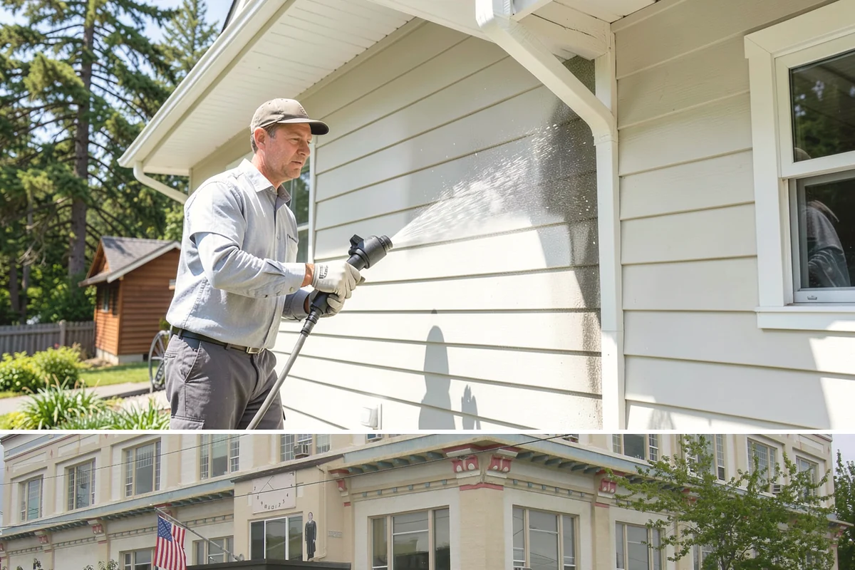Pre-Sale Exterior Cleaning in Anacortes, Skagit County, WA - Time the cleaning a few days before listing photos, choosing a dry window so surfaces look their brightest on camera.