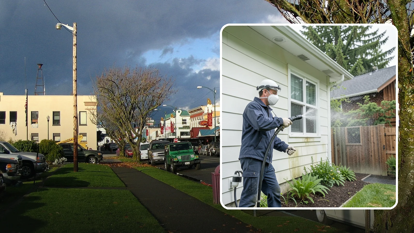 Pre-Sale Exterior Cleaning in Arlington, Snohomish County, WA - Pre-sale exterior cleaning maximizes curb appeal before listing by removing the algae and grime that make a home look tired in...