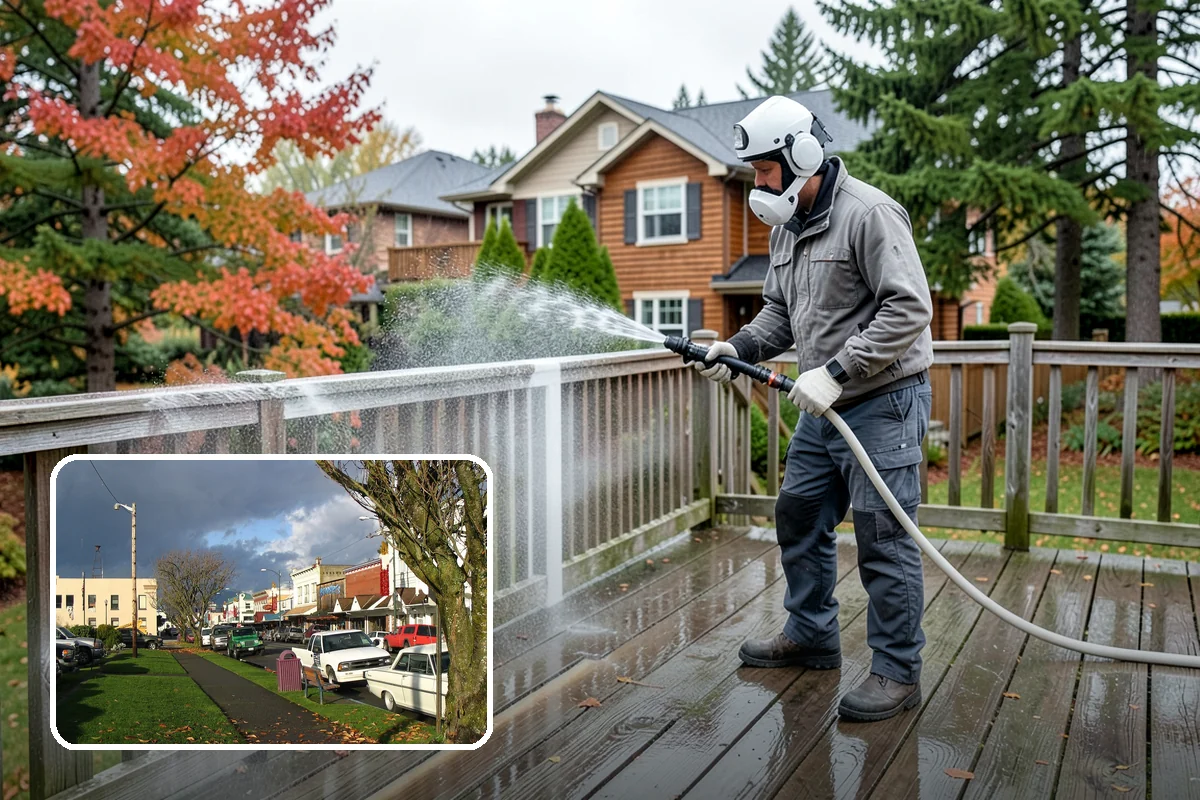 Pre-Sale Exterior Cleaning in Arlington, Snohomish County, WA - Boosts curb appeal right before listing photos and showings