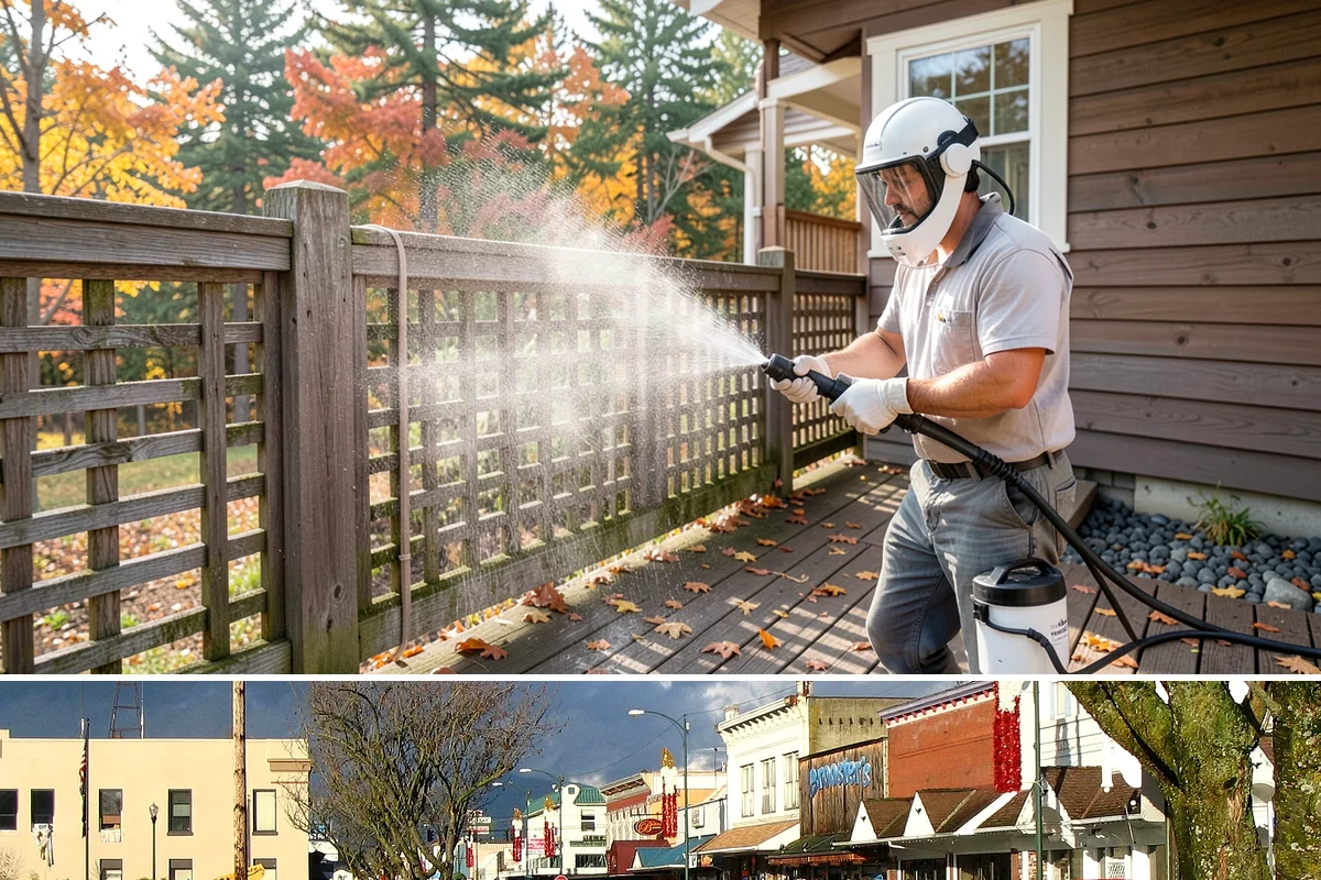 Pre-Sale Exterior Cleaning in Arlington, Snohomish County, WA - Time the cleaning a few days before listing photos, choosing a dry window so surfaces look their brightest on camera.