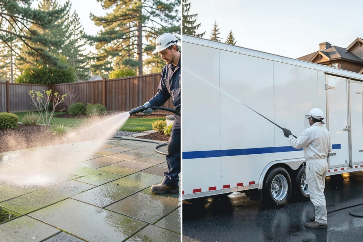 Pre-Sale Exterior Cleaning in Beaux Arts Village, King County, WA - Review the listing surfaces most visible to buyers