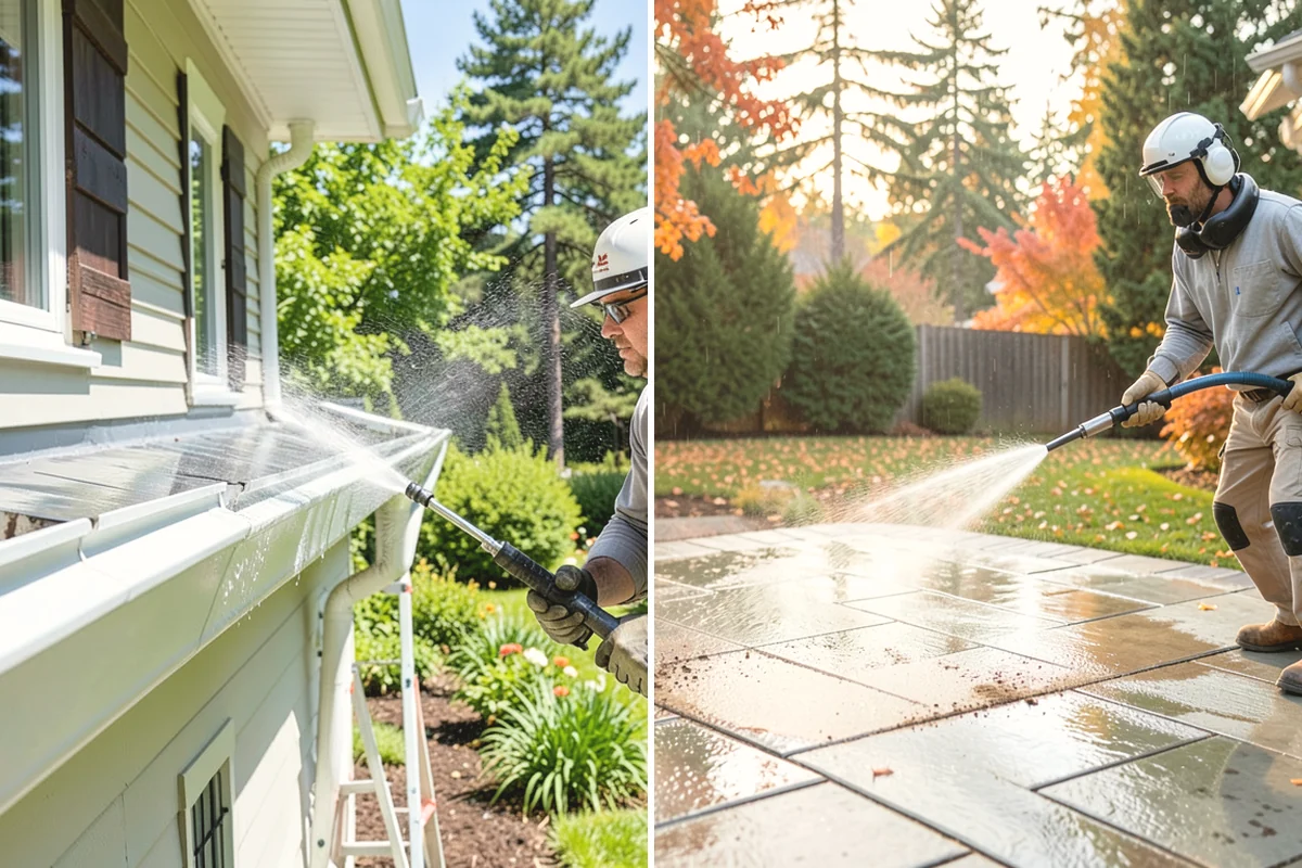 Pre-Sale Exterior Cleaning in Black Diamond, King County, WA - Review the listing surfaces most visible to buyers
