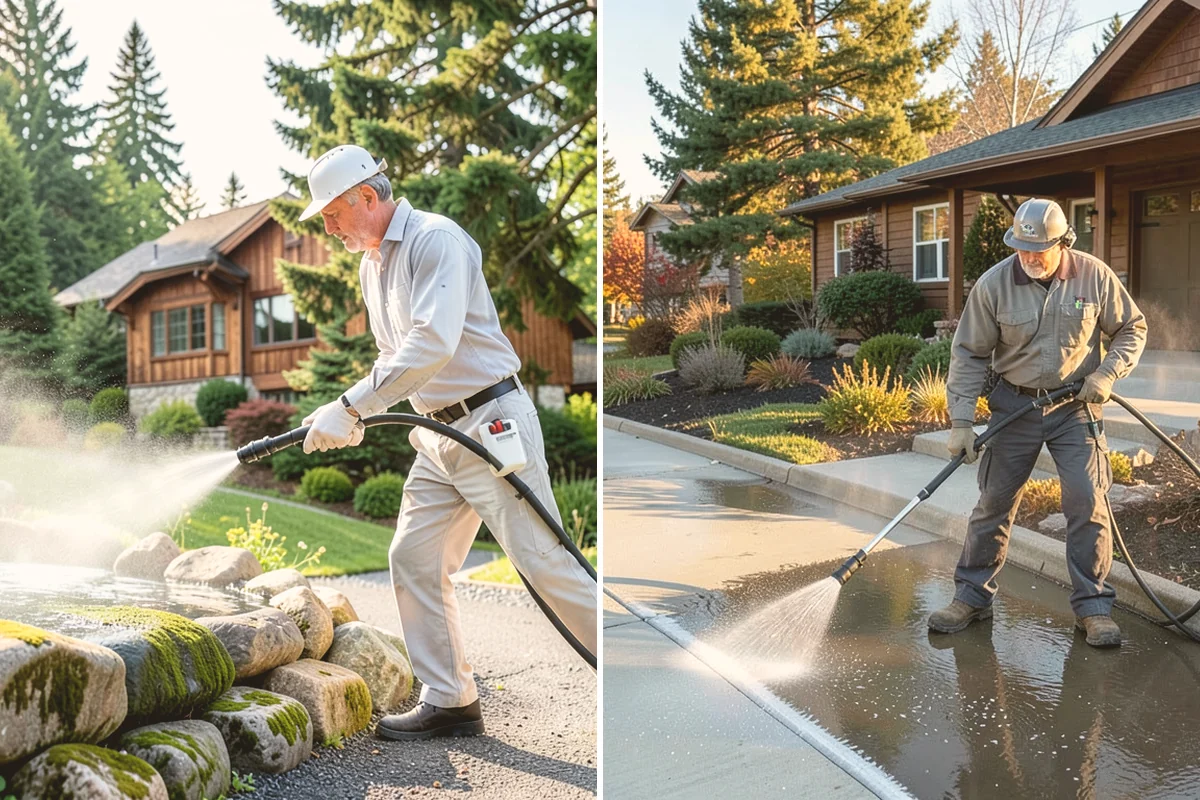 Pre-Sale Exterior Cleaning in Bothell, King County, WA - Review the listing surfaces most visible to buyers