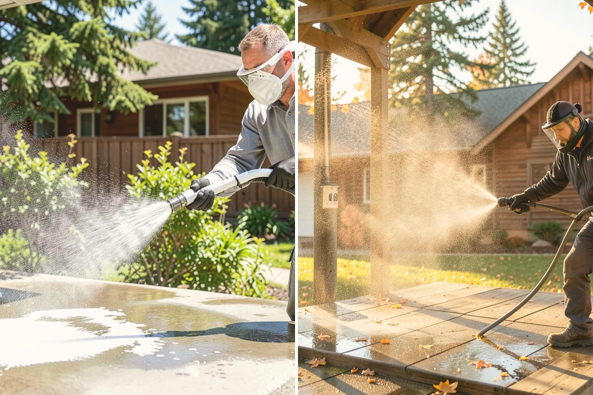 Pre-Sale Exterior Cleaning in Brier, Snohomish County, WA - Review the listing surfaces most visible to buyers