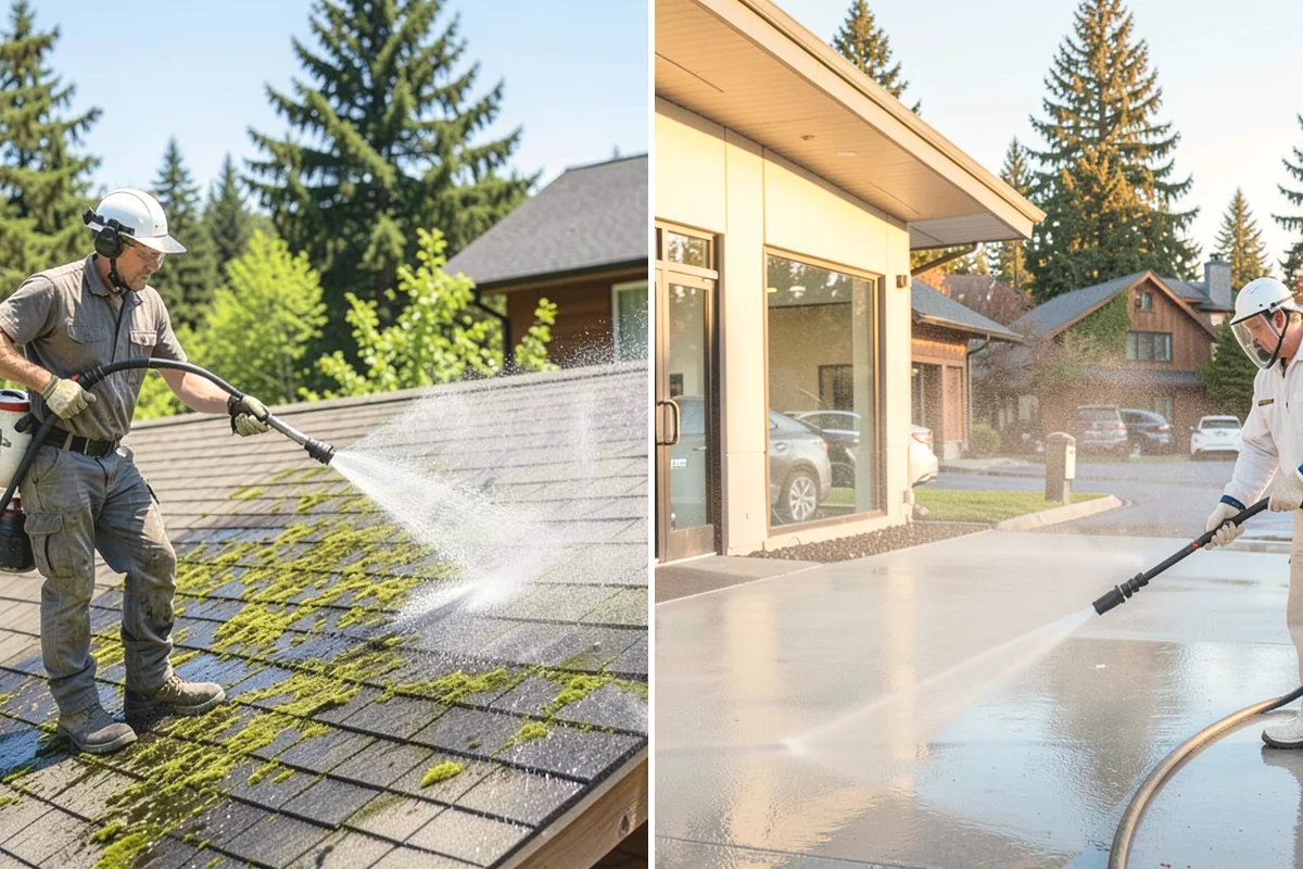Pre-Sale Exterior Cleaning in Burlington, Skagit County, WA - Review the listing surfaces most visible to buyers