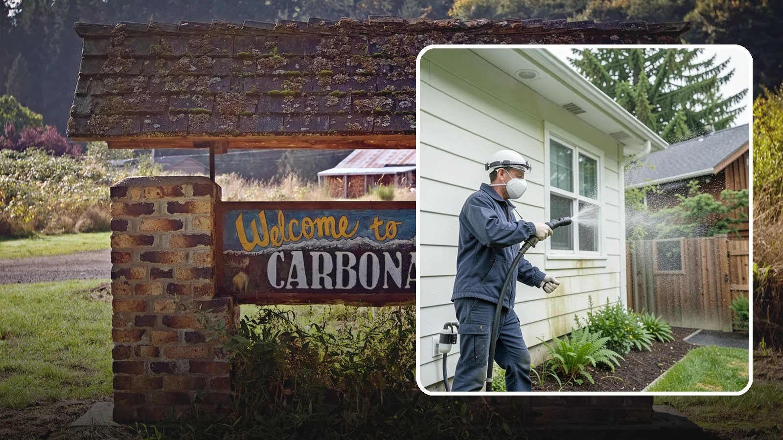 Pre-Sale Exterior Cleaning in Carbonado, Pierce County, WA - Pre-sale exterior cleaning maximizes curb appeal before listing by removing the algae and grime that make a home look tired in...