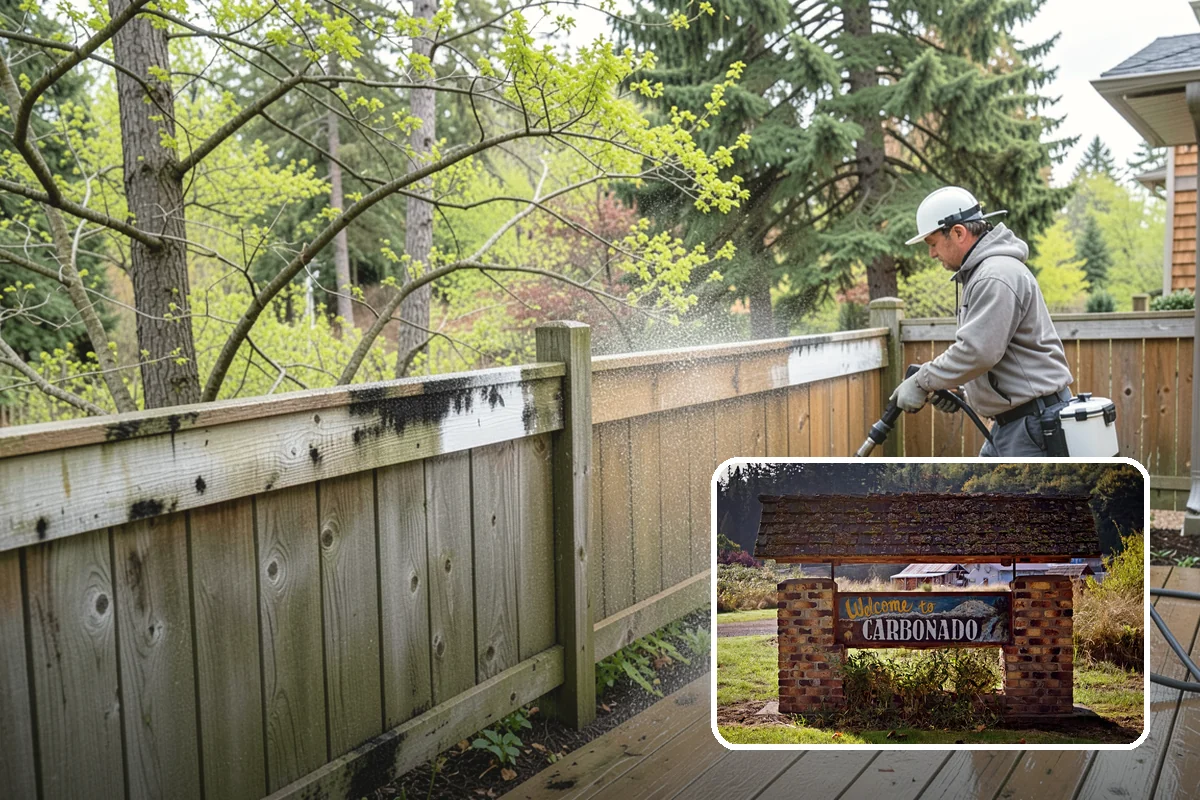 Pre-Sale Exterior Cleaning in Carbonado, Pierce County, WA - Boosts curb appeal right before listing photos and showings