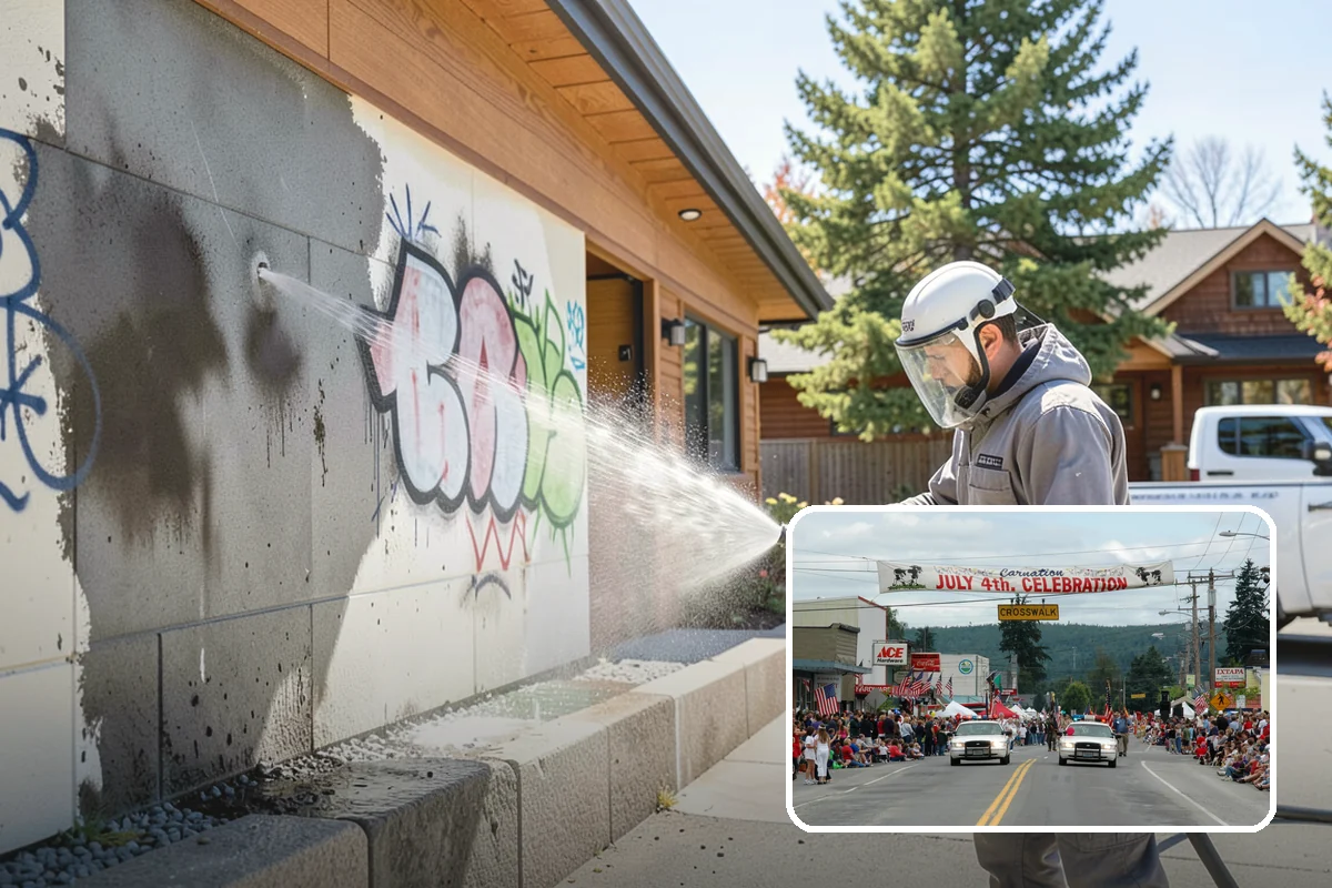 Pre-Sale Exterior Cleaning in Carnation, King County, WA - Boosts curb appeal right before listing photos and showings