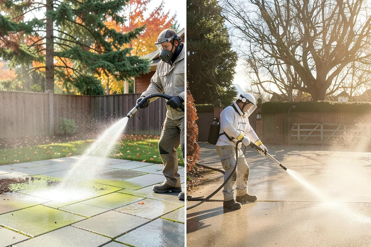 Pre-Sale Exterior Cleaning in Clyde Hill, King County, WA - Review the listing surfaces most visible to buyers