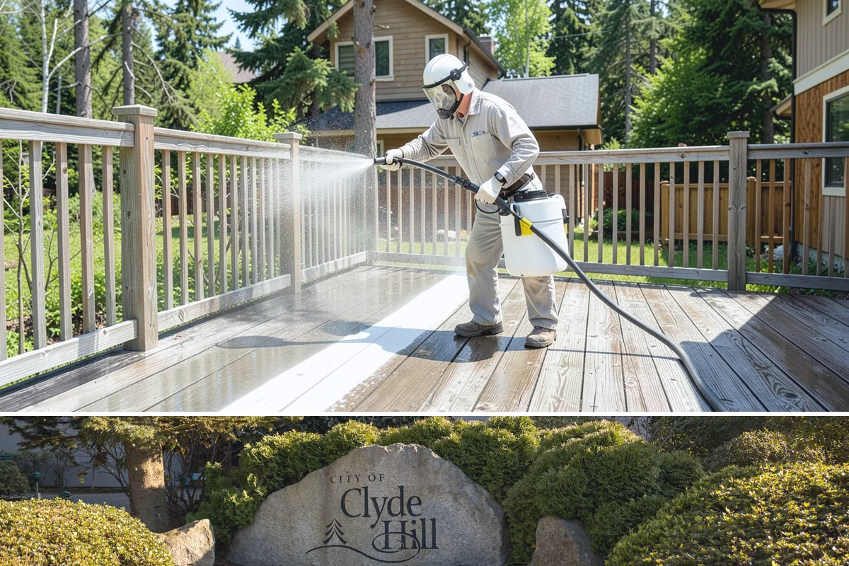 Pre-Sale Exterior Cleaning in Clyde Hill, King County, WA - Time the cleaning a few days before listing photos, choosing a dry window so surfaces look their brightest on camera.