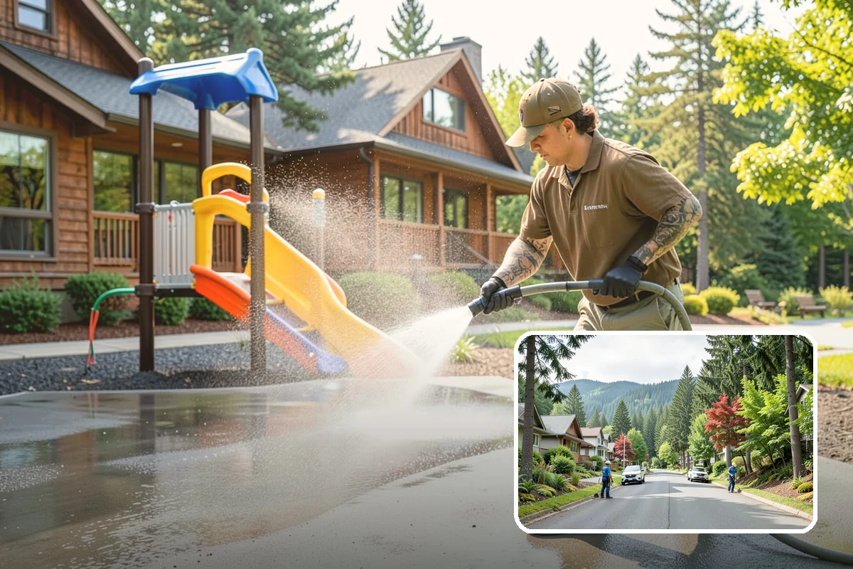 Pre-Sale Exterior Cleaning in Darrington, Snohomish County, WA - Boosts curb appeal right before listing photos and showings