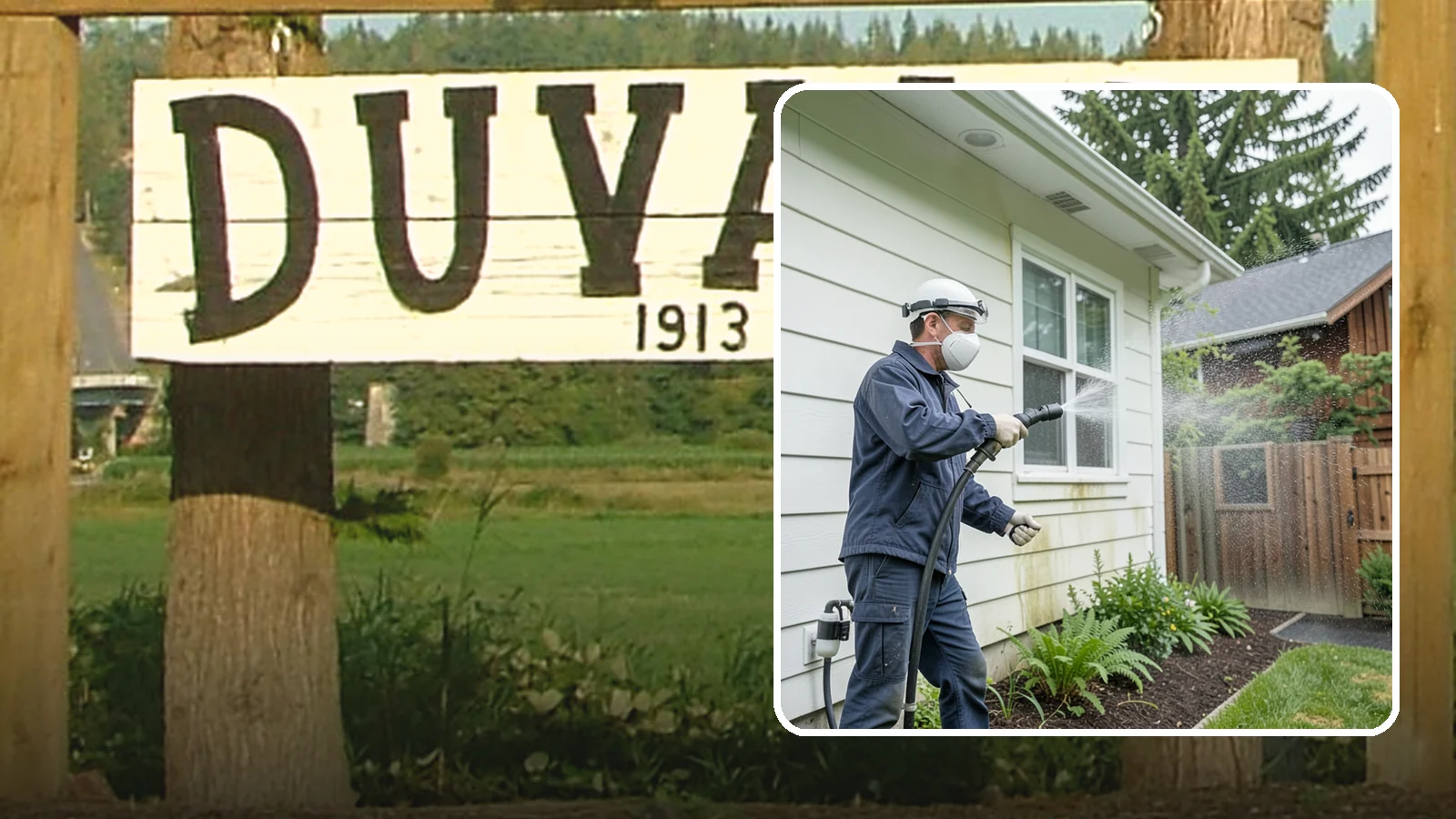 Pre-Sale Exterior Cleaning in Duvall, King County, WA - Pre-sale exterior cleaning maximizes curb appeal before listing by removing the algae and grime that make a home look tired in...
