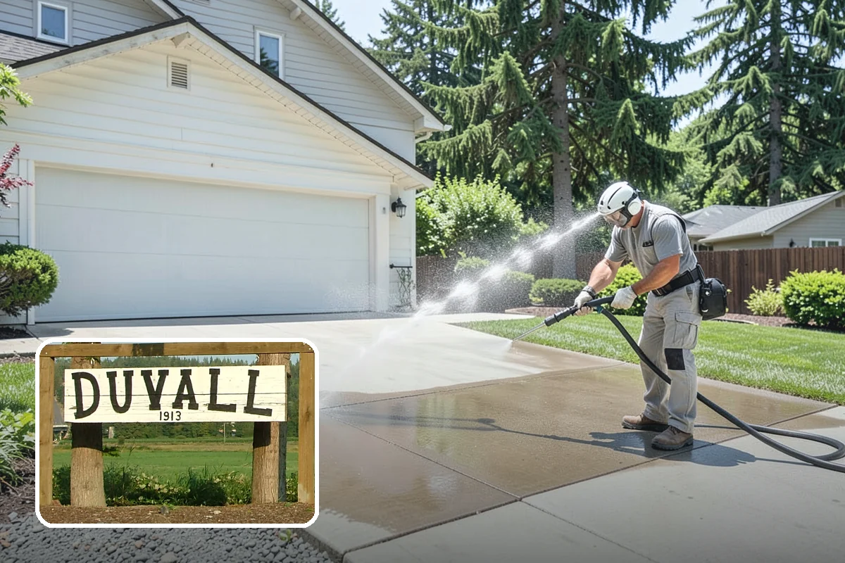 Pre-Sale Exterior Cleaning in Duvall, King County, WA - Boosts curb appeal right before listing photos and showings