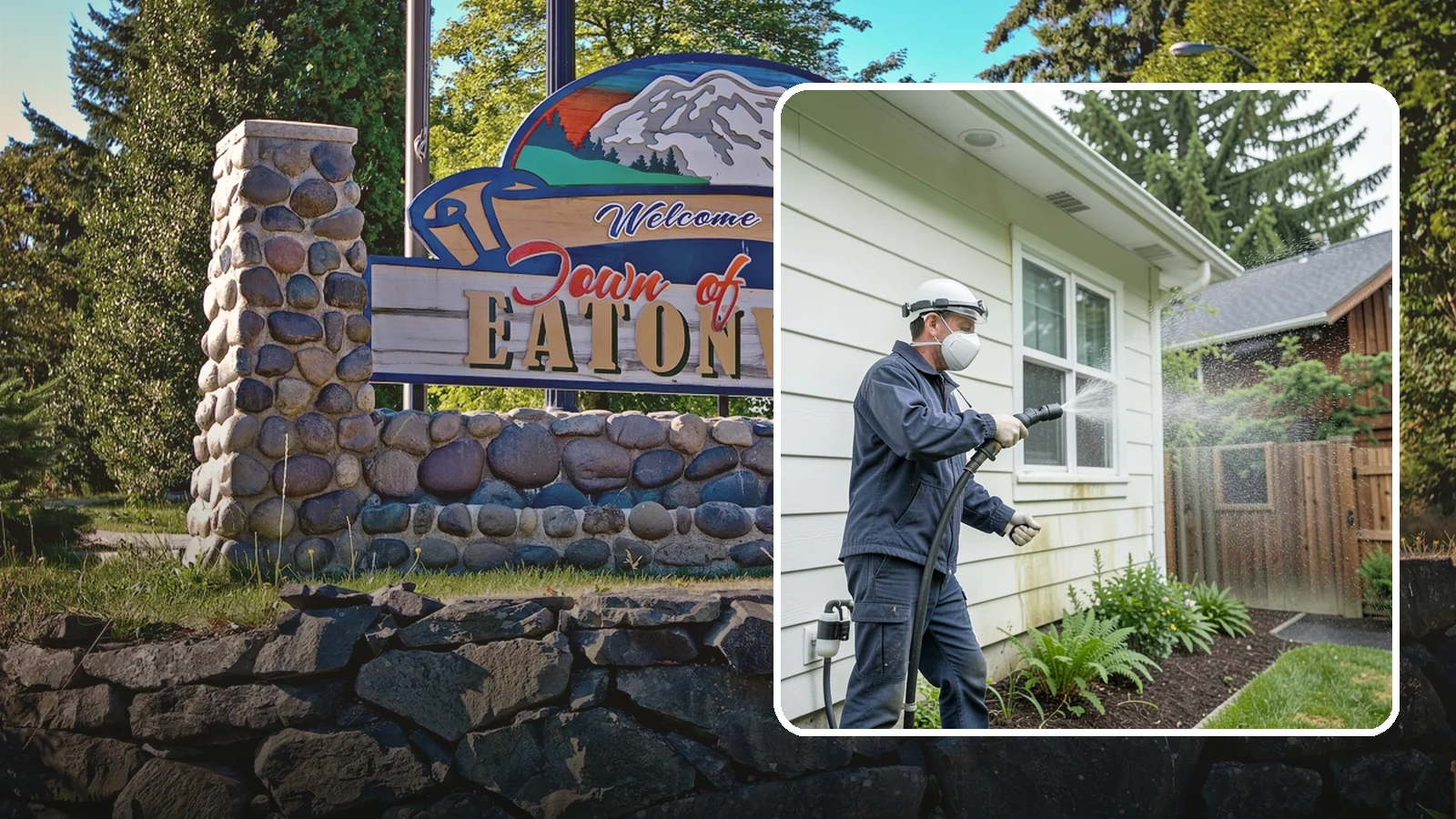 Pre-Sale Exterior Cleaning in Eatonville, Pierce County, WA - Pre-sale exterior cleaning maximizes curb appeal before listing by removing the algae and grime that make a home look tired in...