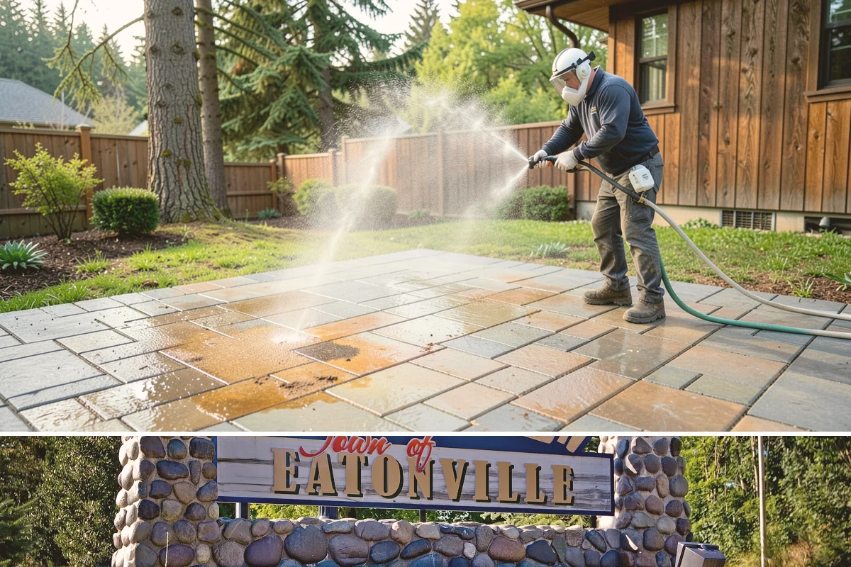 Pre-Sale Exterior Cleaning in Eatonville, Pierce County, WA - Time the cleaning a few days before listing photos, choosing a dry window so surfaces look their brightest on camera.