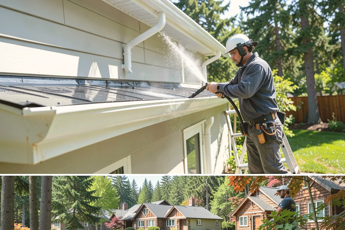 Pre-Sale Exterior Cleaning in Edgewood, Pierce County, WA - Time the cleaning a few days before listing photos, choosing a dry window so surfaces look their brightest on camera.