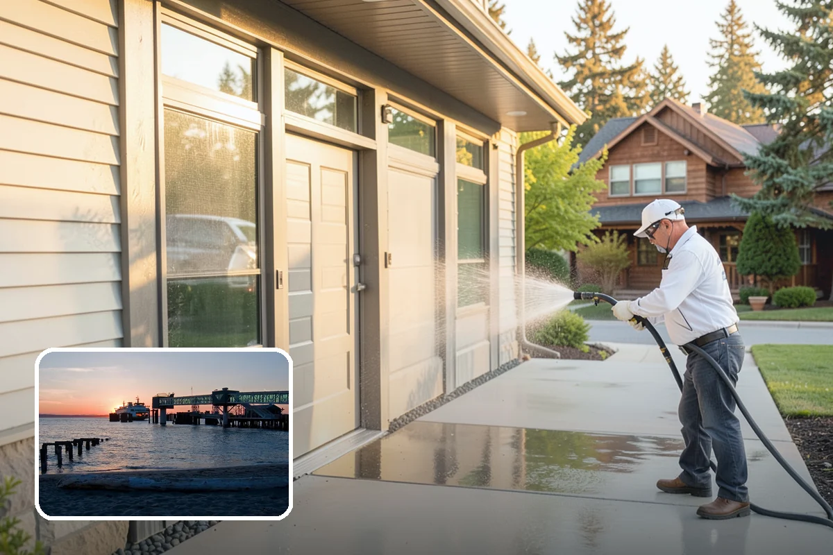 Pre-Sale Exterior Cleaning in Edmonds, Snohomish County, WA - Boosts curb appeal right before listing photos and showings