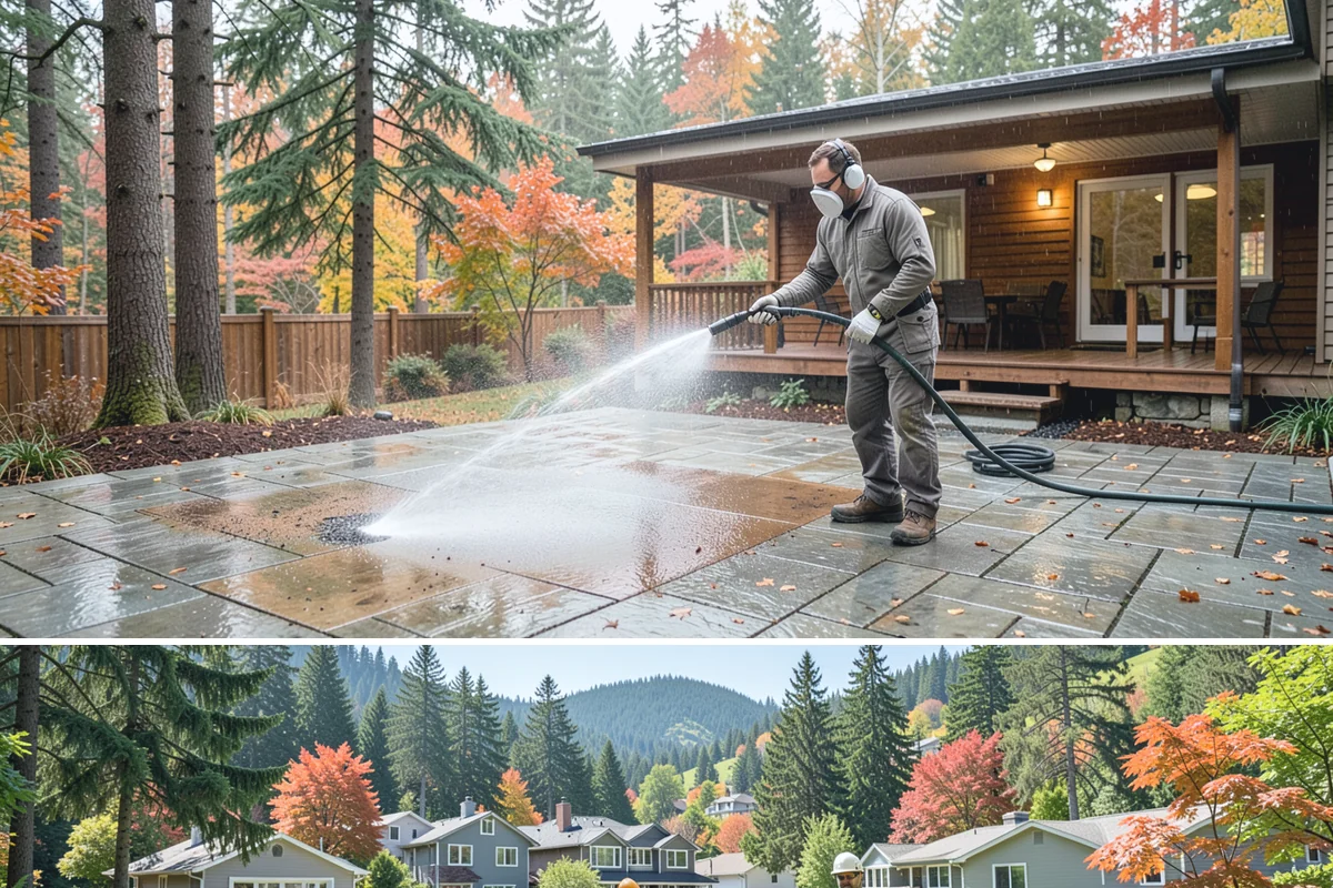 Pre-Sale Exterior Cleaning in Fircrest, Pierce County, WA - Time the cleaning a few days before listing photos, choosing a dry window so surfaces look their brightest on camera.