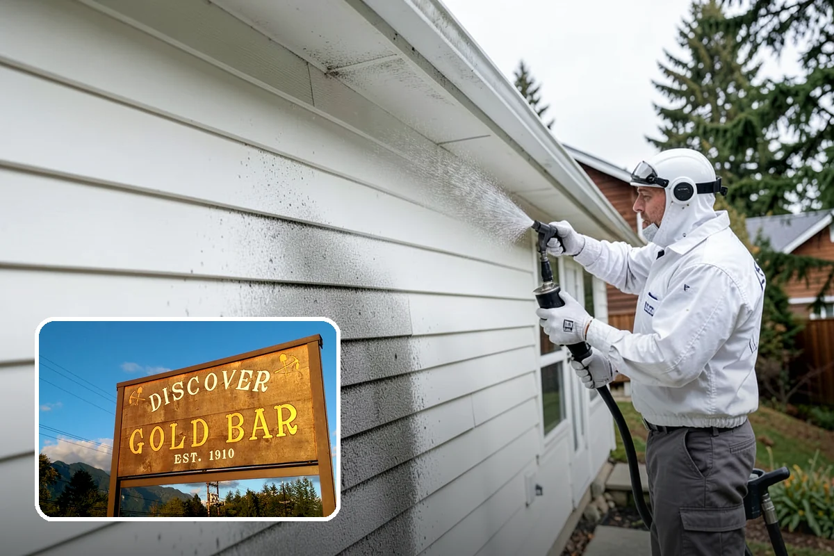 Pre-Sale Exterior Cleaning in Gold Bar, Snohomish County, WA - Boosts curb appeal right before listing photos and showings