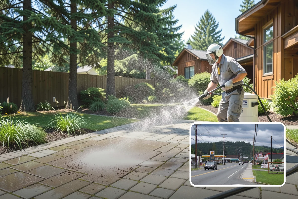 Pre-Sale Exterior Cleaning in Granite Falls, Snohomish County, WA - Boosts curb appeal right before listing photos and showings