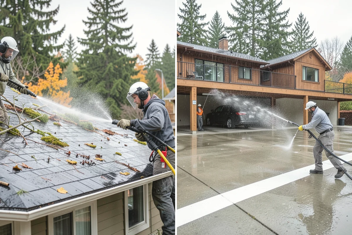 Pre-Sale Exterior Cleaning in Issaquah, King County, WA - Review the listing surfaces most visible to buyers