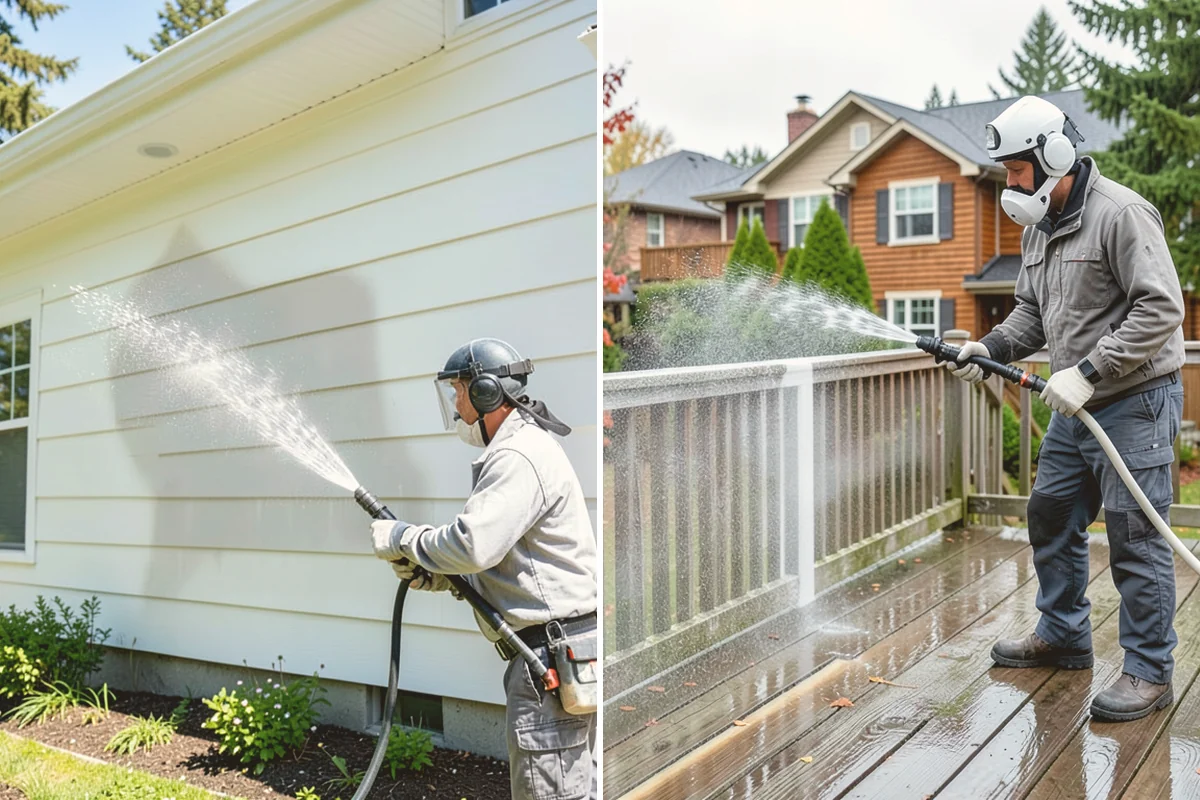 Pre-Sale Exterior Cleaning in Kent, King County, WA - Review the listing surfaces most visible to buyers