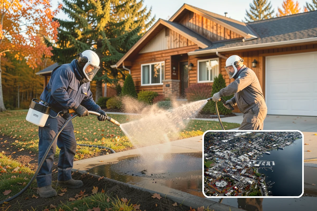 Pre-Sale Exterior Cleaning in Kirkland, King County, WA - Boosts curb appeal right before listing photos and showings