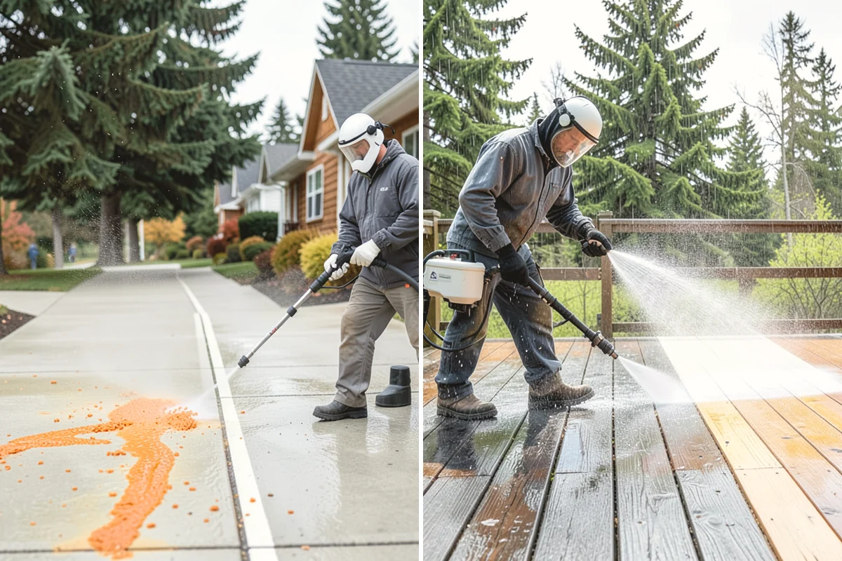 Pre-Sale Exterior Cleaning in La Conner, Skagit County, WA - Review the listing surfaces most visible to buyers