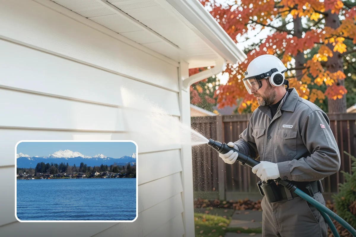 Pre-Sale Exterior Cleaning in Lake Stevens, Snohomish County, WA - Boosts curb appeal right before listing photos and showings