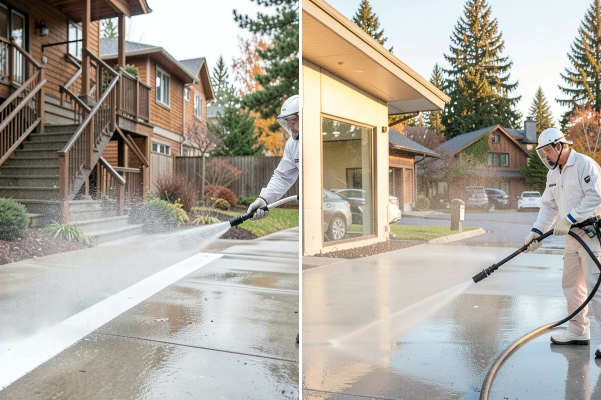 Pre-Sale Exterior Cleaning in Lakewood, Pierce County, WA - Review the listing surfaces most visible to buyers
