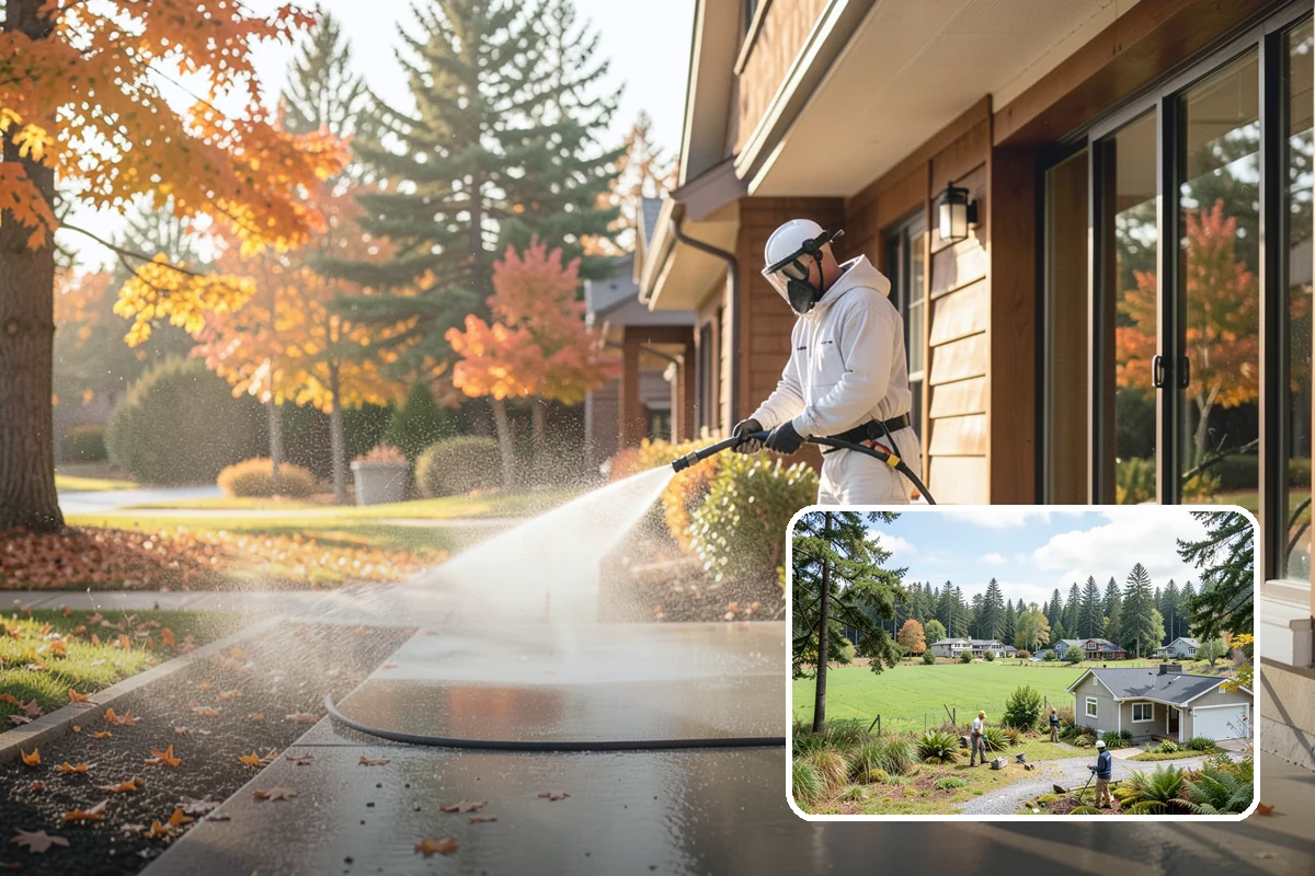 Pre-Sale Exterior Cleaning in Lyman, Skagit County, WA - Boosts curb appeal right before listing photos and showings